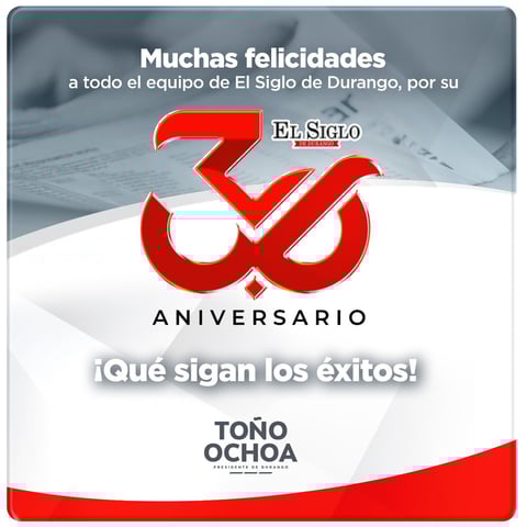 El Siglo de Durango cumplió sus primeros 30 años de vida