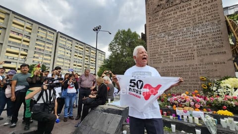 Este lunes se cumplen 55 años de la “Matanza de Tlatelolco” suscitada en la Plaza de las Tres Culturas, tras una manifestación masiva que fue reprimida de manera violenta por el ejército.