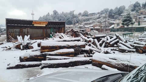 Se registró la caída de nieve en comunidades de nueve municipios de Durango, durante este miércoles, de acuerdo al reporte de la Coordinación Estatal de Protección Civil (CEPC).