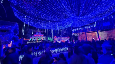 Inauguración del Nacimiento en el Parque Guadiana
