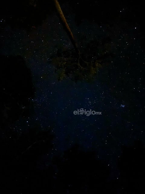 Cielo estrellado desde la Sierra del Nayar, municipio de Durango