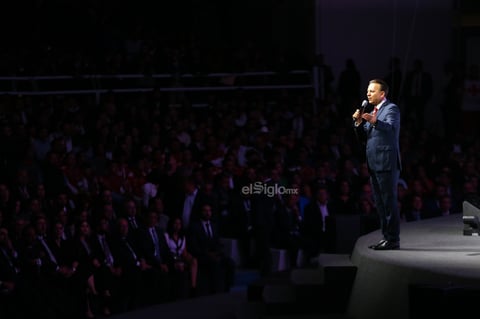 El gobernador Esteban Villegas Villarreal presentó su mensaje a la ciudadanía duranguense, con motivo de su segundo informe