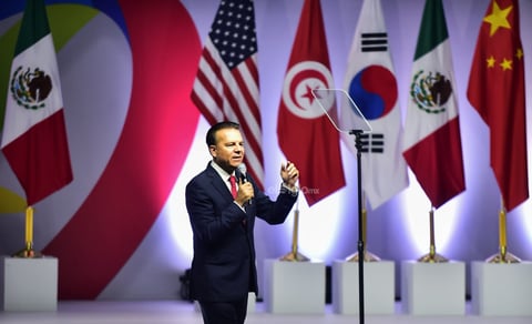 El gobernador Esteban Villegas Villarreal presentó su mensaje a la ciudadanía duranguense, con motivo de su segundo informe