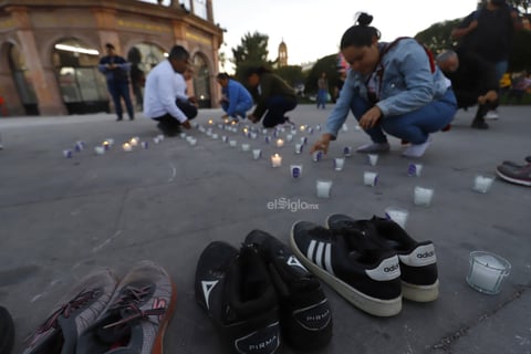 Durango es una de las 60 ciudades que se unió a la vigilia y luto nacional por Teuchitlán, Jalisco.