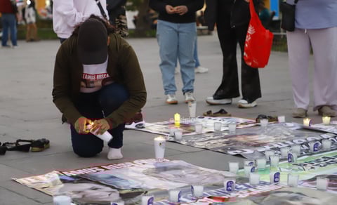 Durango es una de las 60 ciudades que se unió a la vigilia y luto nacional por Teuchitlán, Jalisco.