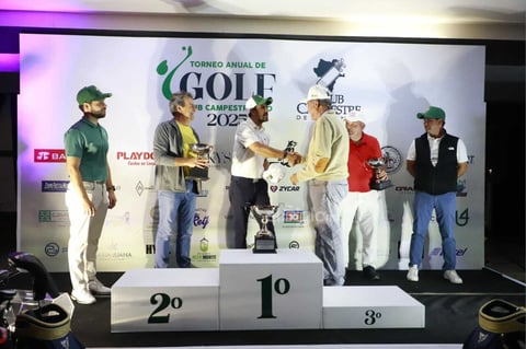 Clausura y premiación del Torneo de Golf del Campestre de Durango