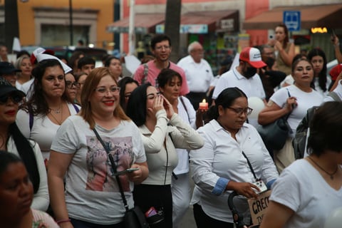 Cientos de duranguenses marcharon en Durango al grito de una sola voz… #JusticiaParaNicole
