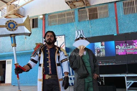 Como ya es costumbre en la capital los verdaderos fanáticos participaron en el tradicional concurso de “Cosplay” caracterizados de sus personajes favoritos de series animadas japonesas.