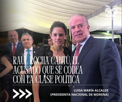 Fotografías del propio empresario demuestran que presumía amistad y colaboración con políticos de todos los colores, como con el Gobernador de Durango y la Presidenta de México.