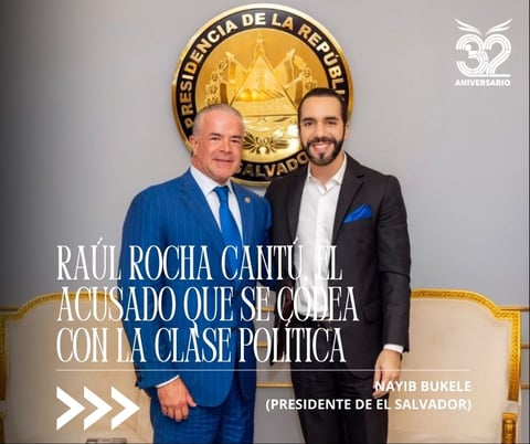 Fotografías del propio empresario demuestran que presumía amistad y colaboración con políticos de todos los colores, como con el Gobernador de Durango y la Presidenta de México.