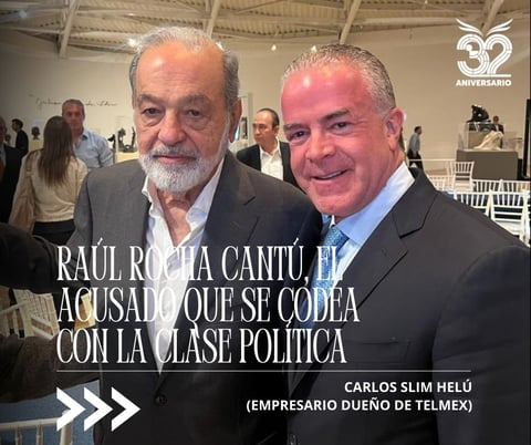 Fotografías del propio empresario demuestran que presumía amistad y colaboración con políticos de todos los colores, como con el Gobernador de Durango y la Presidenta de México.