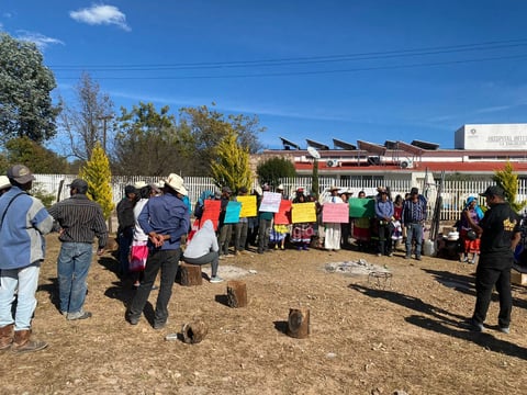 Los habitantes aseguran que solo demandan la mejora en la atención de salud
