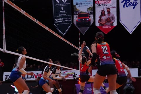 Con 12 puntos, Fernanda Bañuelos se alzó como la MVP del triunfo duranguense, que ya suma 16 sets ganados consecutivamente.