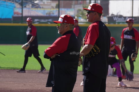 Caliente de Durango arranca pretemporada con sesión de pitchers y catchers