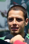 Javier es apodado «El Chicharito», ya que su padre, Javier Hernández Gutiérrez, era llamado «El Chícharo» debido sus ojos verdes y a su baja estatura.