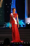 Miss Indonesia, Elvira Devinamira fue la ganadora por mejor traje t&iacute;pico.