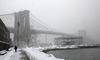 La tormenta que azota a Nueva York, dejó sensaciones de frí­o por debajo de los 30 grados.