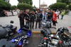 Desde los m&aacute;s grandes, hasta los m&aacute;s peque&ntilde;os, convivieron con los bikers y su motocicletas que iban rumbo a Mazatl&aacute;n en la Semana de la Moto 2015.