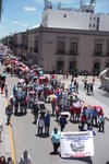 Otra marcha del magisterio en Durango