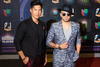 Integrantes del grupo Calibre 50 recibieron el premio a 'Mejor Tema Musical Para Novela' por 'Aunque Est&eacute;s con &Eacute;l', durante los Premios Juventud.