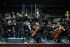 En un giro musical, la Velaria de la Feria Nacional Durango Villista 2015 recibió a los integrantes de la Orquesta Sinfónica de la Universidad Juárez del Estado de Durango, que bajo la dirección del maestro Jorge Armando Casanova, ejecutaron algunos de los éxitos de dichas bandas.
