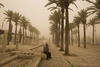 Este fenómeno es frecuente en el Oriente Medio debido a las masas de aire que proceden del desierto, en este caso de Irak, situado al este de Líbano.