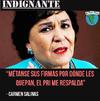 Carmen Salinas, actriz y diputada federal plurinominal del PRI, cerr&oacute; su cuenta de Twitter el lunes tras las cr&iacute;ticas lanzadas por los internautas y su pol&eacute;mica respuesta.
