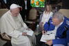 El presidente cubano Raúl Castro estuvo presente durante la misa que ofreció el proveniente del Vaticano.