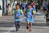 Los ni&ntilde;os tambi&eacute;n formaron parte de esta carrera.