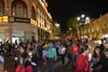 El contingente partió con rumbo a la Plaza de Armas.