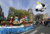 Entre los globos más atractivos destacaron los de Hello Kitty, Snoopy y el Hombre Araña.