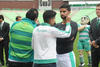 Los abonados santistas tuvieron la oportunidad de salir en la foto oficial del equipo.