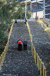 Durante d&eacute;cadas, miles de personas han hecho de las escaleras un lugar obligado al pasear por el parque Guadiana.