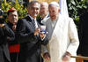 El jefe de Gobierno, Miguel &Aacute;ngel Mancera, entreg&oacute; las llaves de la Ciudad de M&eacute;xico al Papa.