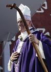 El Papa Francisco ofició una celebración eucarística en San Cristóbal de las Casas, Chiapas.