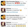 Las cantantes Belinda y Eiza González protagonizaron una supuesta ‘pelea’ por medio de Twitter en la que se lanzaron indirectas y aumentaron la rivalidad entre sus seguidores.