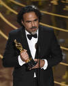 El director mexicano recibió la ovación del respetable.
