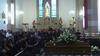 Familiares, políticos, empresarios y ciudadanos se hicieron presentes en la misa.