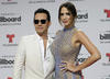 Marc Anthony acudió a la ceremonia acompañado de su esposa Shannon de Lima.