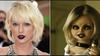 El rostro de Taylor Swift fue comparado con el de la novia de Chucky.