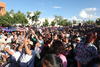 Miles de madres se concentraron en la Plaza IV Centenario para escuchar a Paquita, reina y defensora de las mujeres.