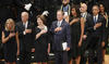 Entre quienes hicieron uso de la palabra estuvo también el expresidente George W. Bush, quien vive en Dallas y asistió con su esposa a la ceremonia.