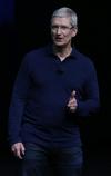 Tim Cook encabezó la presentación de los nuevos productos de Apple.