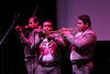 Se unieron Mariachis para darle voz a México a través de música tradicional.
