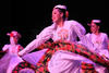 Bailarines folclóricos sorprendieron con un festín de cuadros típicos del país.