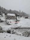 Registran nevadas 19 comunidades de Durango