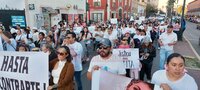 MARCHA POR LA DESAPARICIÓN DE LUPITA VÁZQUEZ