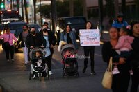 Marcha para exigir justicia para víctimas de meningitis