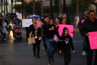 Marcha para exigir justicia para víctimas de meningitis