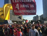 Este domingo 27 de noviembre de 2022 se realiza la marcha de AMLO con motivo de su cuarto aniversario de su llegada a la Presidencia de México, que parte de Ángel de la Independencia al Zócalo capitalino.

En el Ángel de la Independencia, junto a miles de mexicanos, el legislador oriundo de Múzquiz, a través de n comunicado aseguró sentirse orgulloso de formar parte de la celebración nacional a cuatro años de haber iniciado la Cuarta Transformación en México.